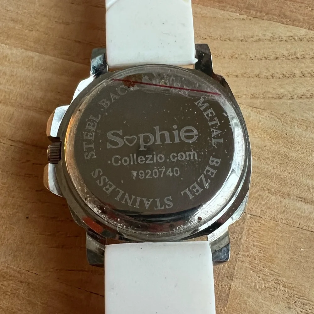 Collezio Sophie ladies floral fashion watch NEW BATTERY